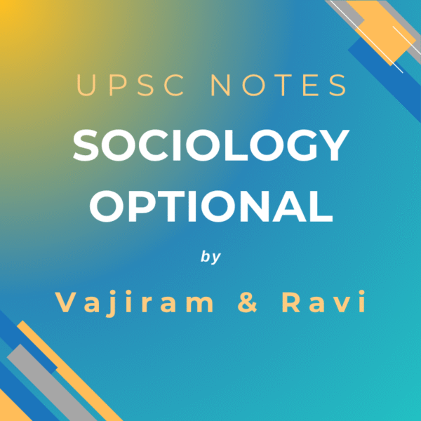 Vajiram & Ravi Sociology Optional Notes (PDF)