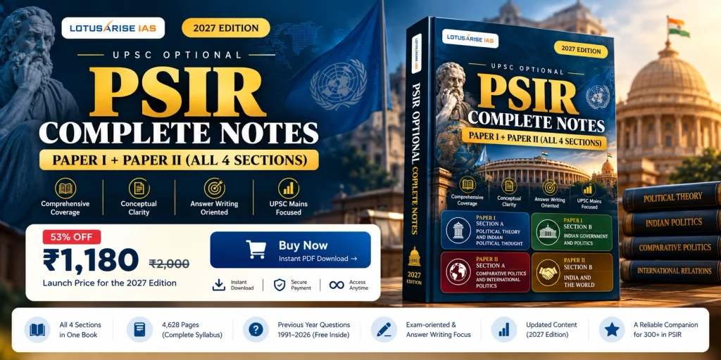 LotusArise vs Shubhra Ranjan PSIR Notes: Honest Review for UPSC